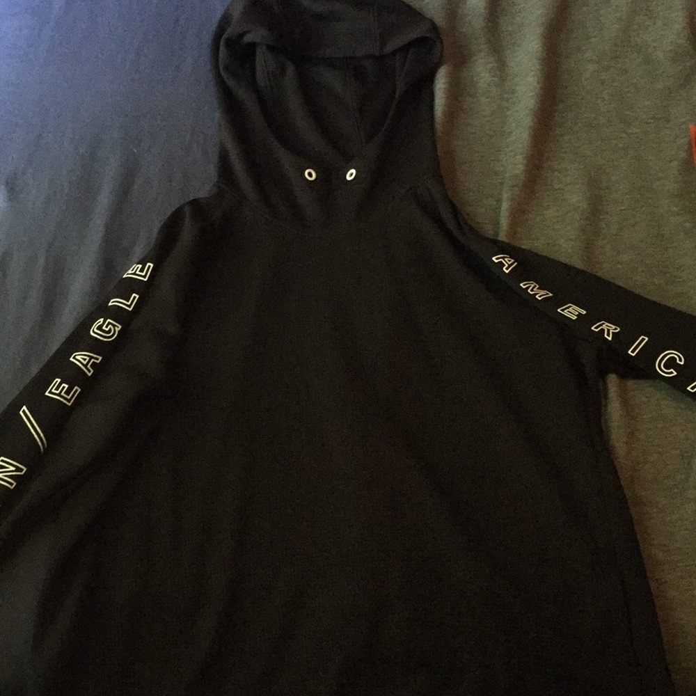Men’s small American eagle black hoodie
